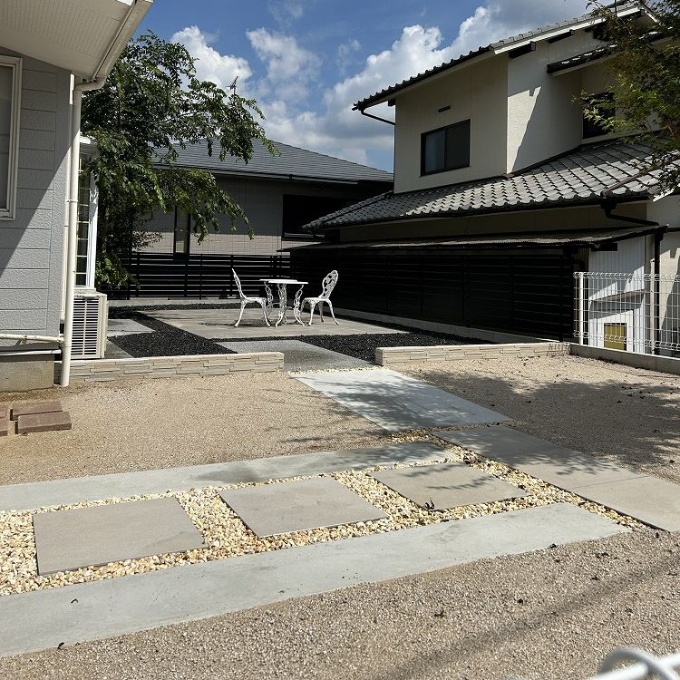 外構一式で理想のエクステリアに<br>【広島市安芸区熊野町】