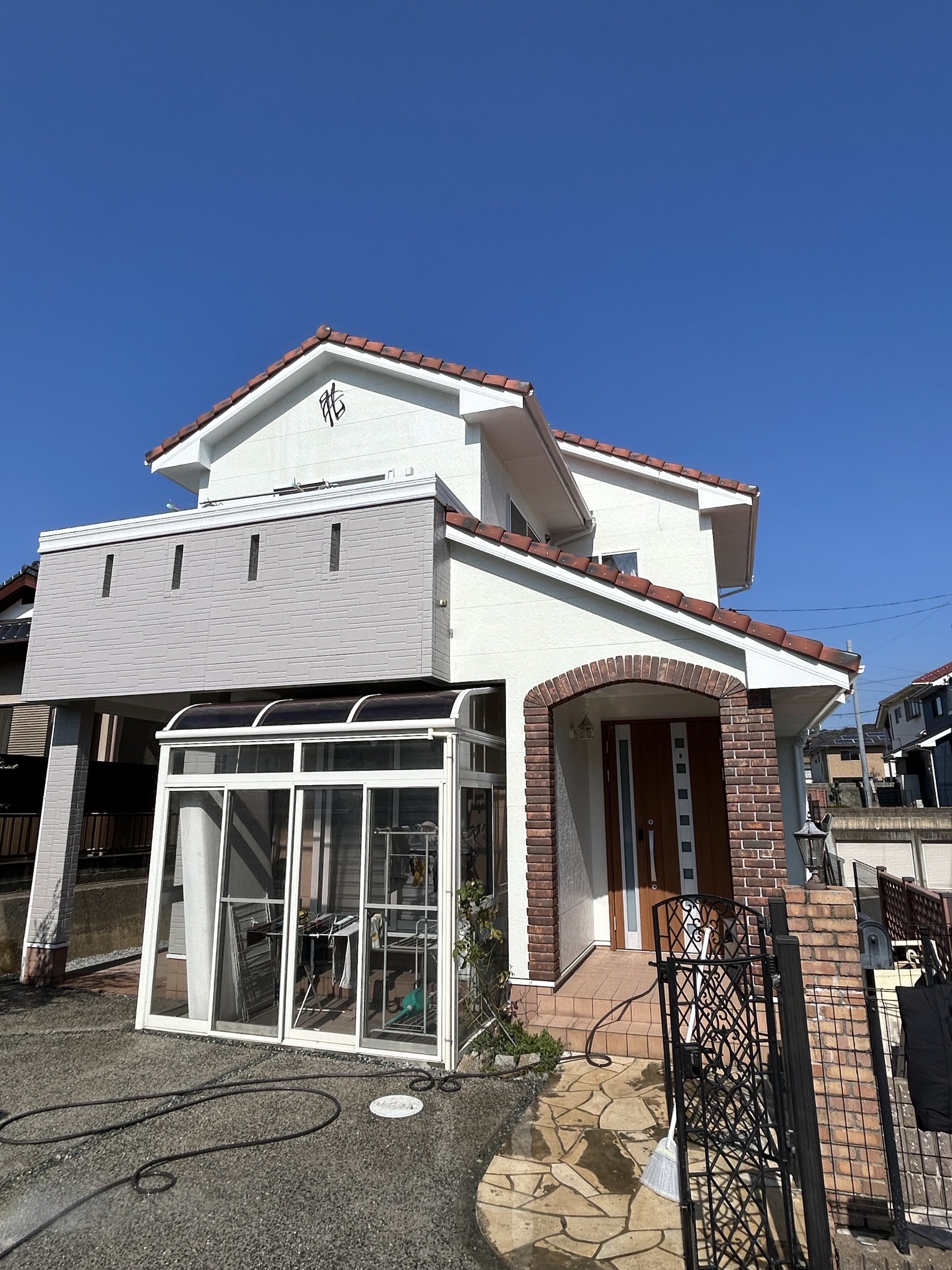 外壁塗装＋特殊コーティング仕上げ