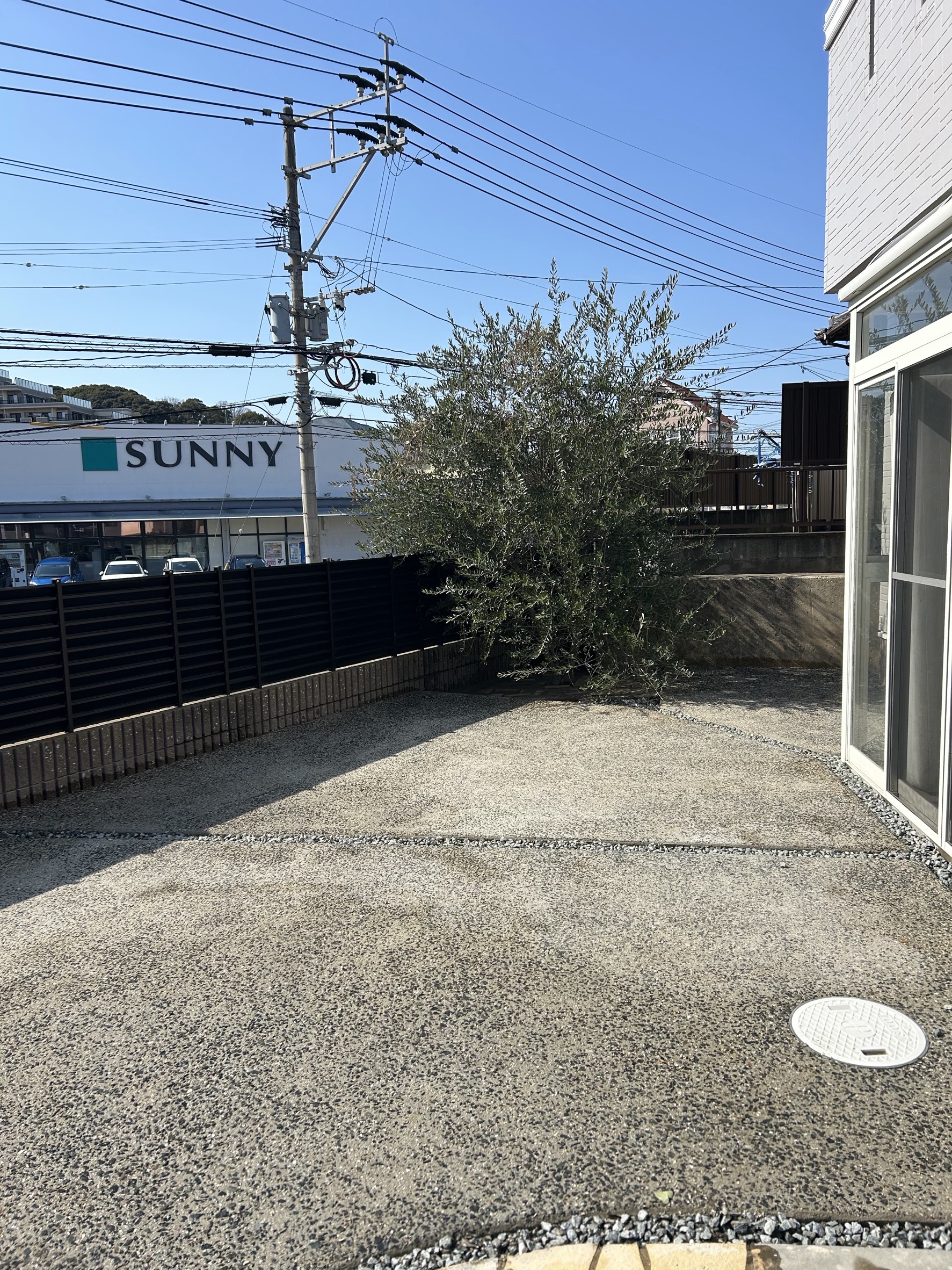お庭の舗装工事（洗い出し仕上げ）